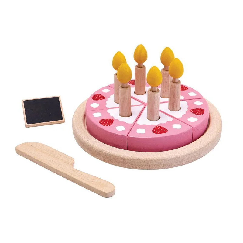 Plan Toys birthday cake set