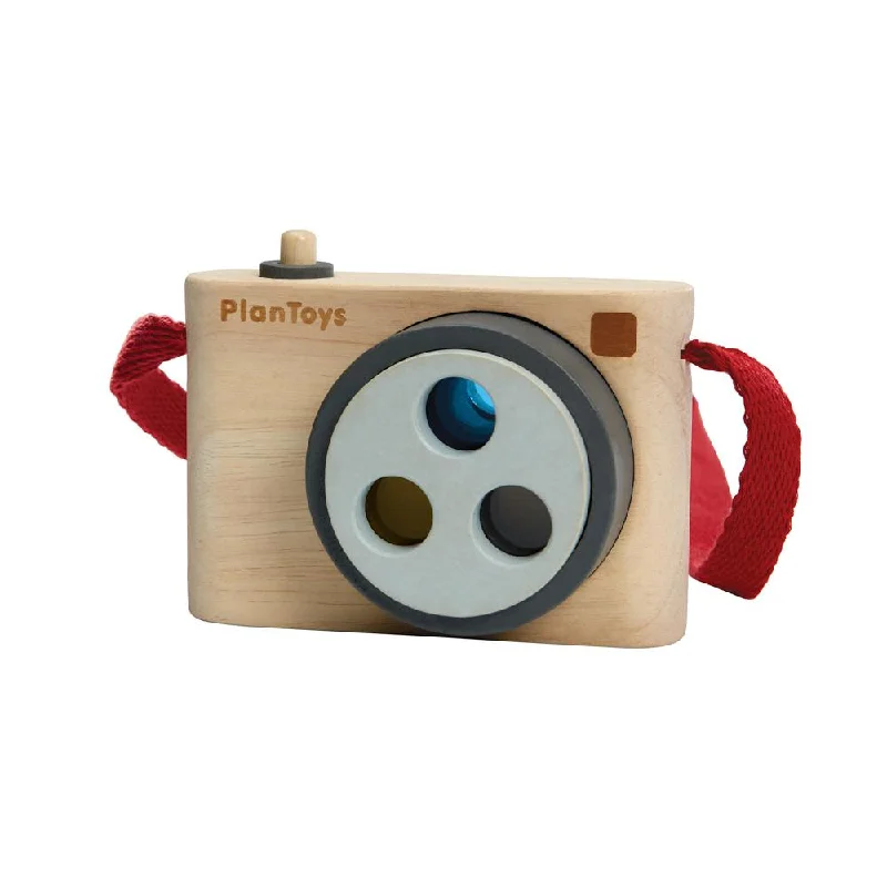 Plan Toys coloured snap camera