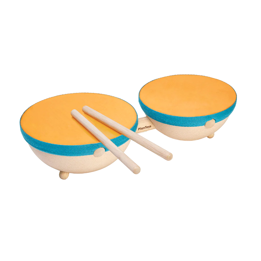 PlanToys Double Drum