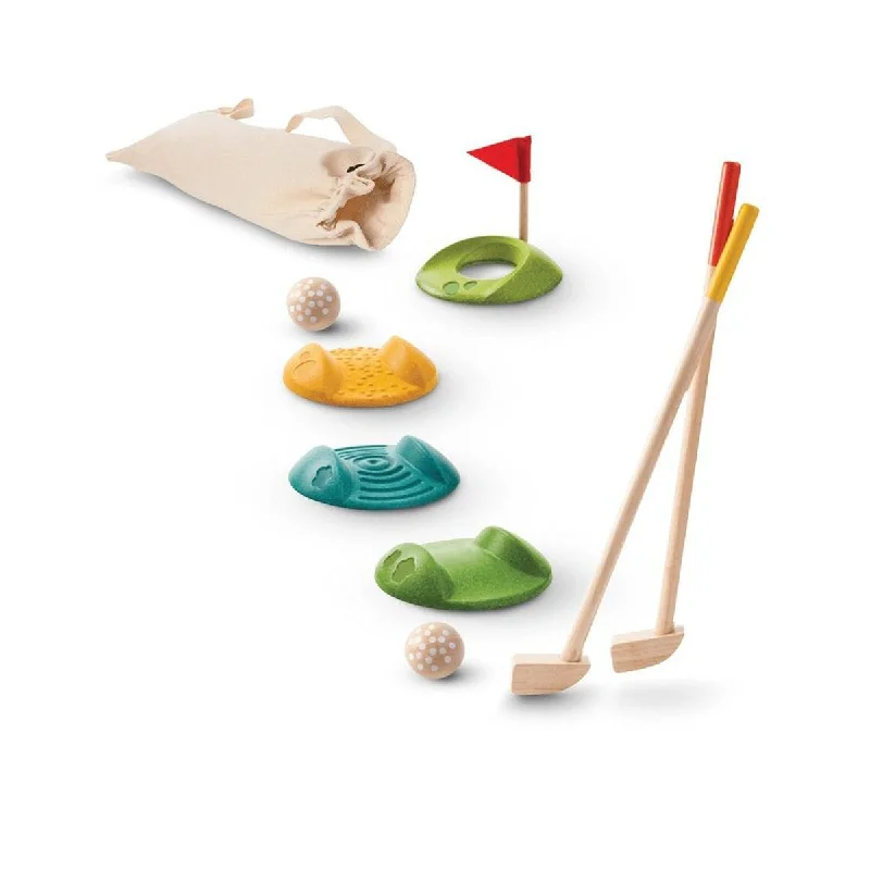 Plan Toys mini golf full set