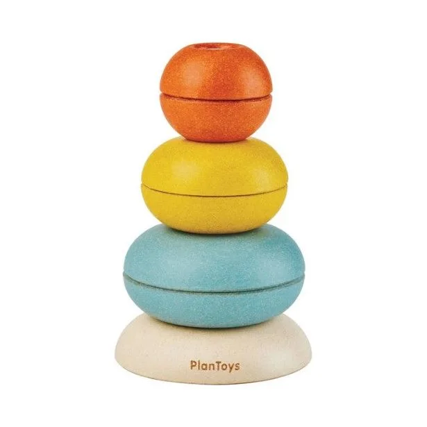 Plan Toys - Stacking Ring - Cups
