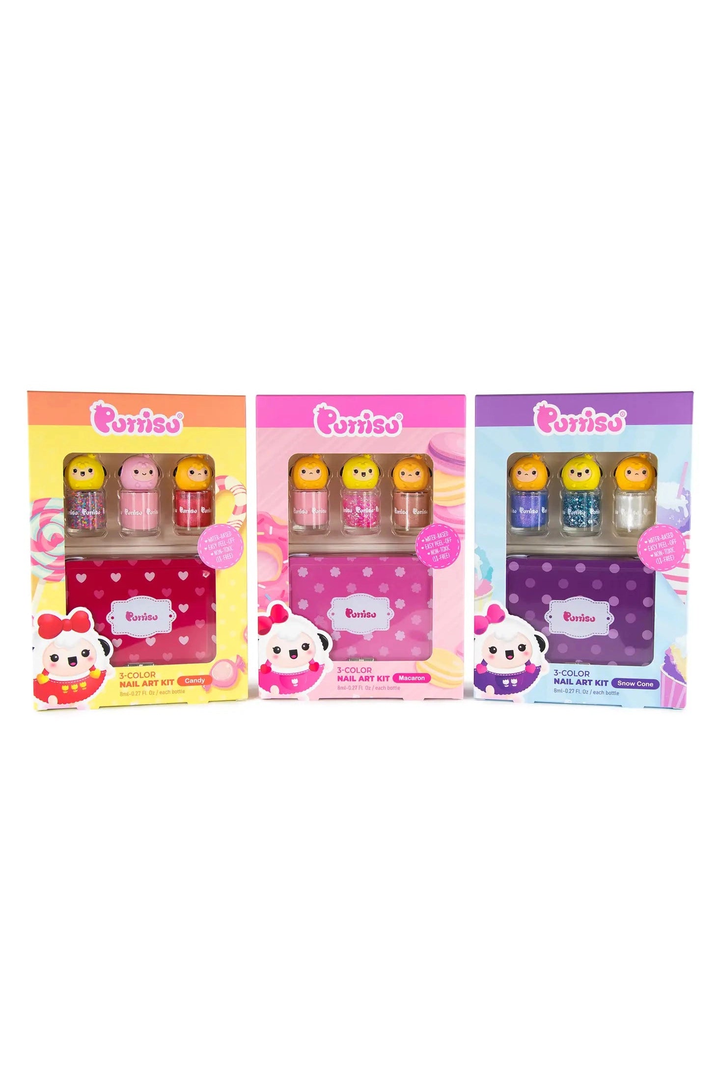 Puttisu 3-color Nail Art Kit