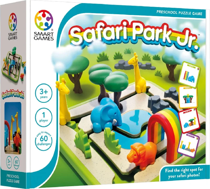 Smart Games & Toys Safari Park Jr. Preschool Puzzle Game