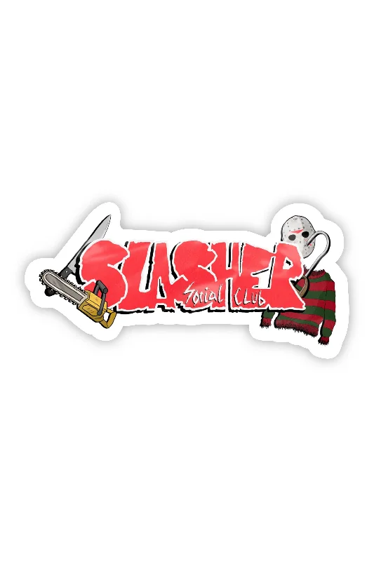 Slasher Social Club Halloween Sticker
