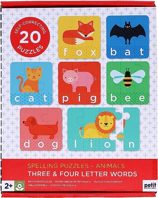 Spelling Puzzles: Animals