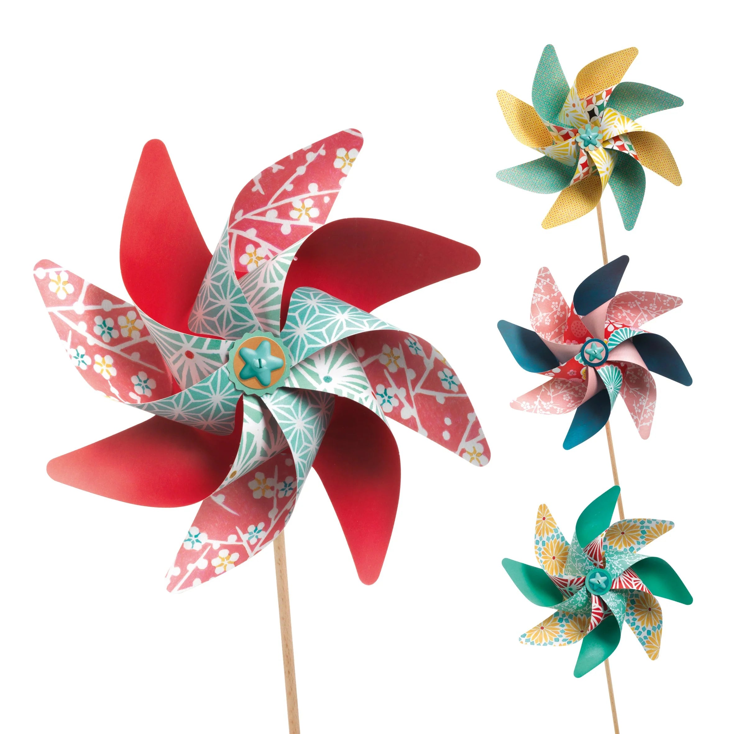 Sweet Windmills Pinwheels Craft Kit