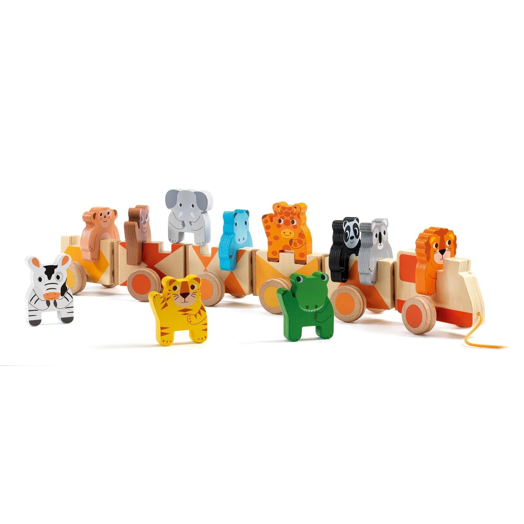 Trainimo Jungle Wooden Pull-Along