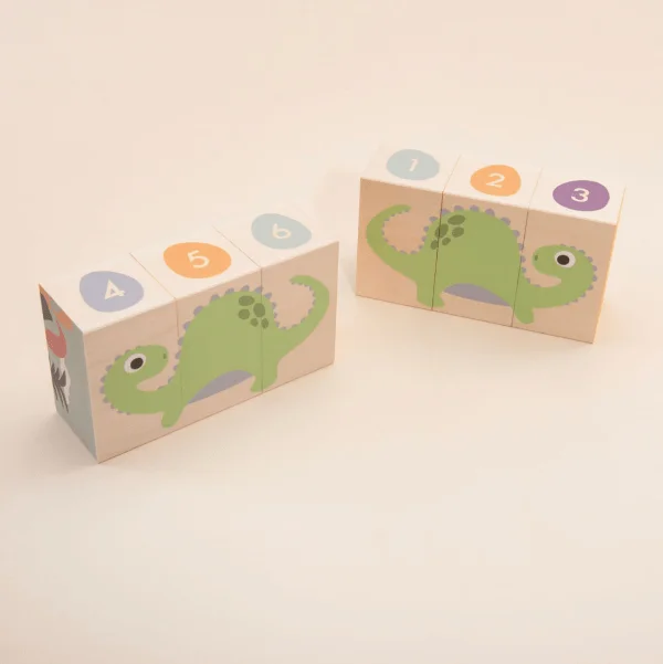 Uncle Goose Environments Blocks- Dinosaur