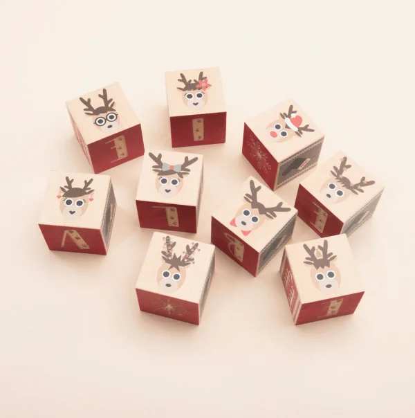 Uncle Goose Environments Blocks- Reindeer