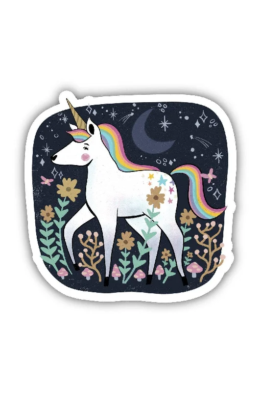 Unicorn Night Fairytale Sticker