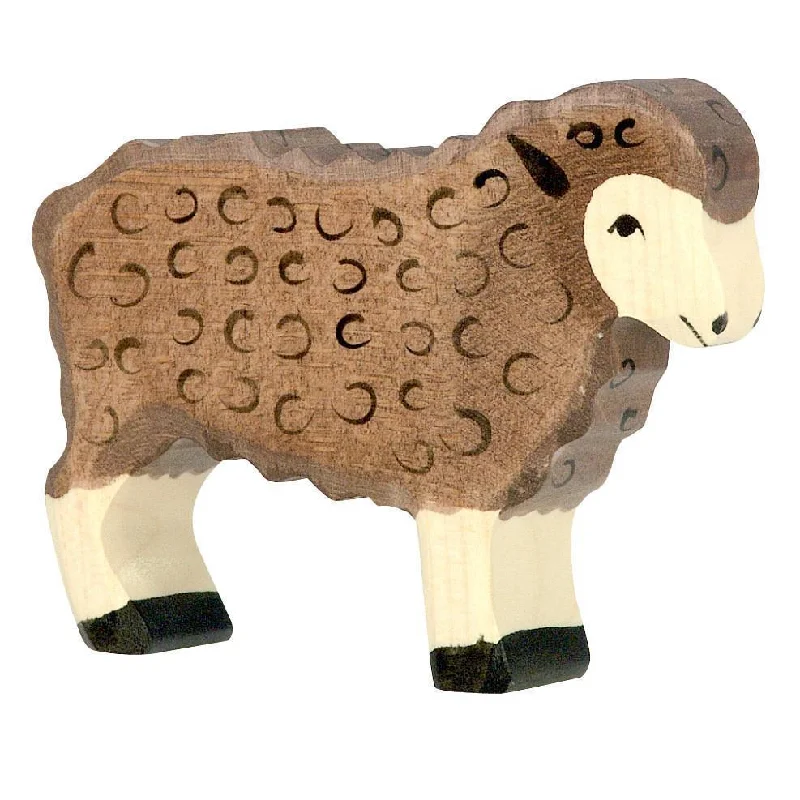 Holztiger wooden black sheep
