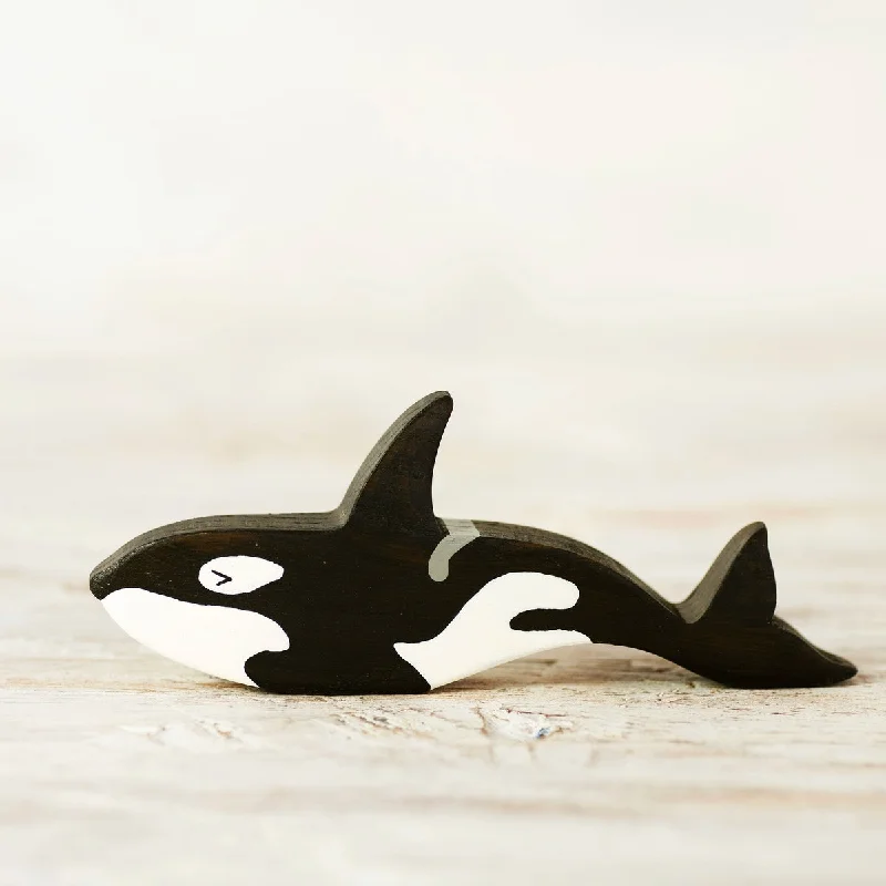 Wooden Caterpillar orca