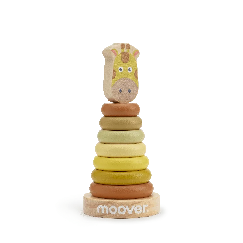 Wooden ring giraffe